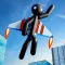 Flying Stickman Gangster City