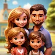 Virtual Family - Happy Dad Mom Virtual Family - Happy Dad Mom