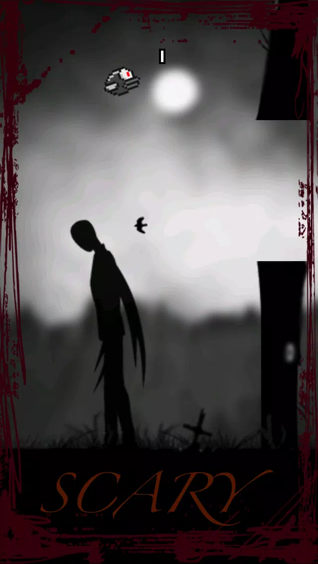 Tangkapan skrin Amnesia of Slender Man vs Brave Bird in Forest Flappy Edition by GTFG