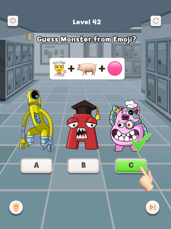 Guess Monster Emoji iPad Screenshots