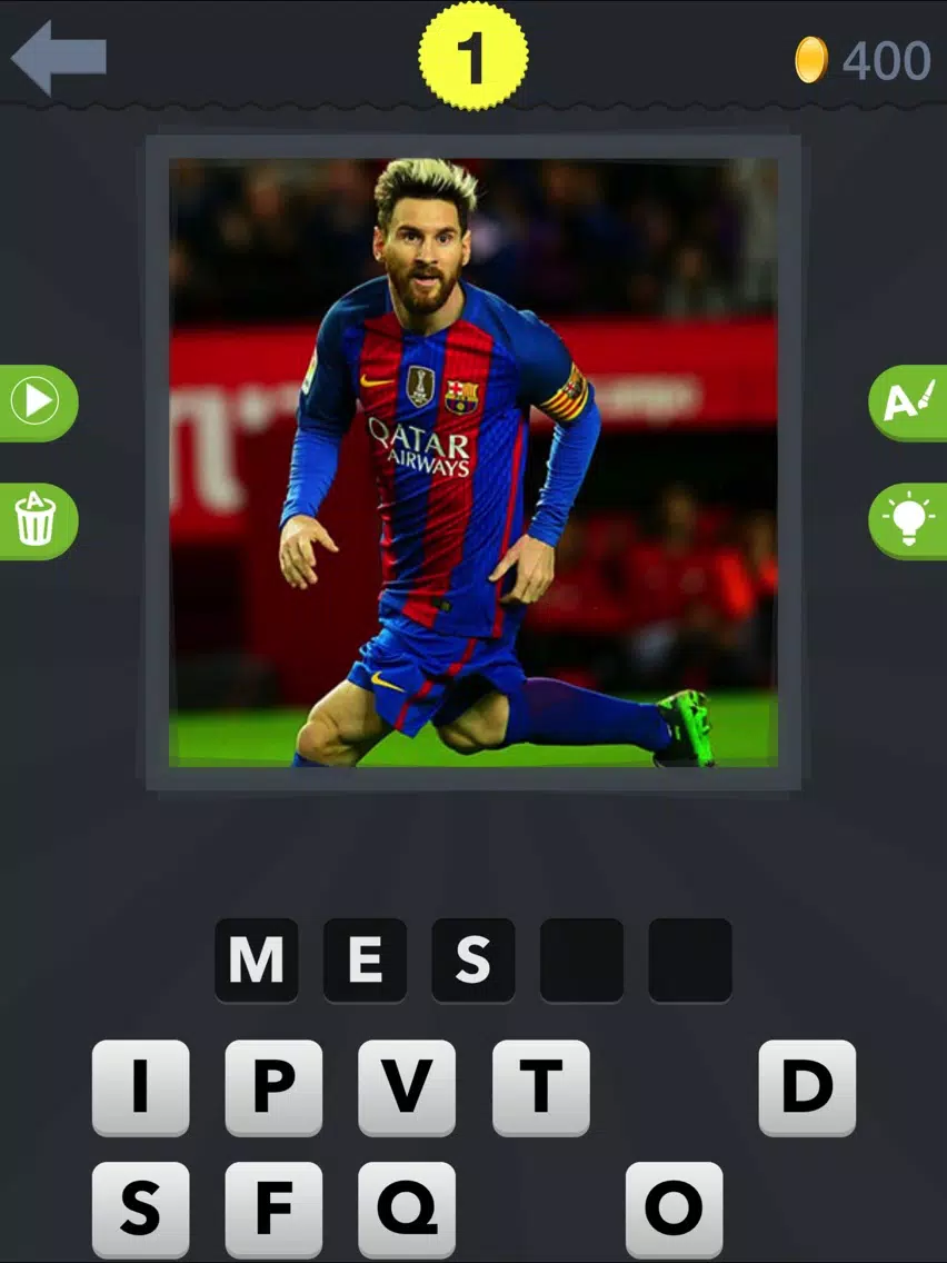 Guess The Football Player - Football Quiz iPad Screenshots