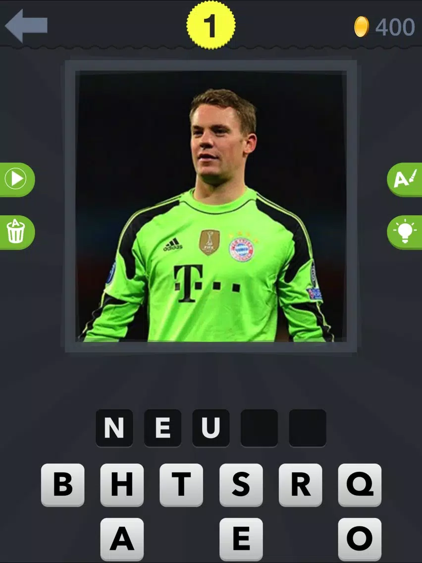 Guess The Football Player - Football Quiz iPad Screenshots
