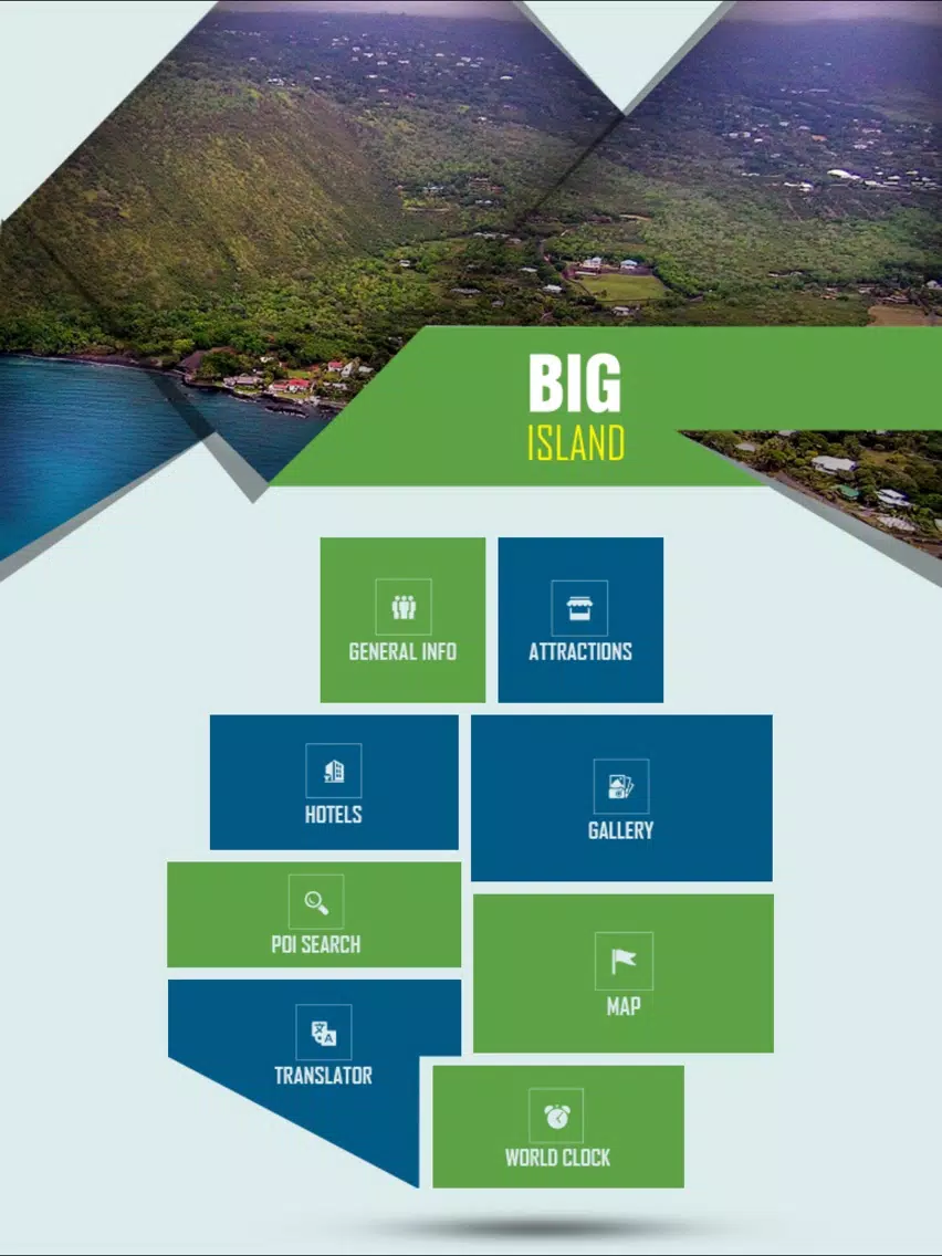 Tourism Big Island iPad Screenshots