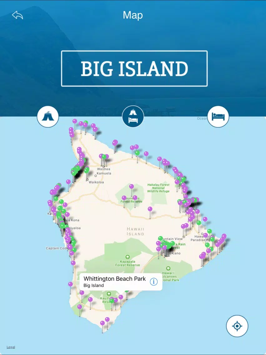 Tourism Big Island iPad Screenshots