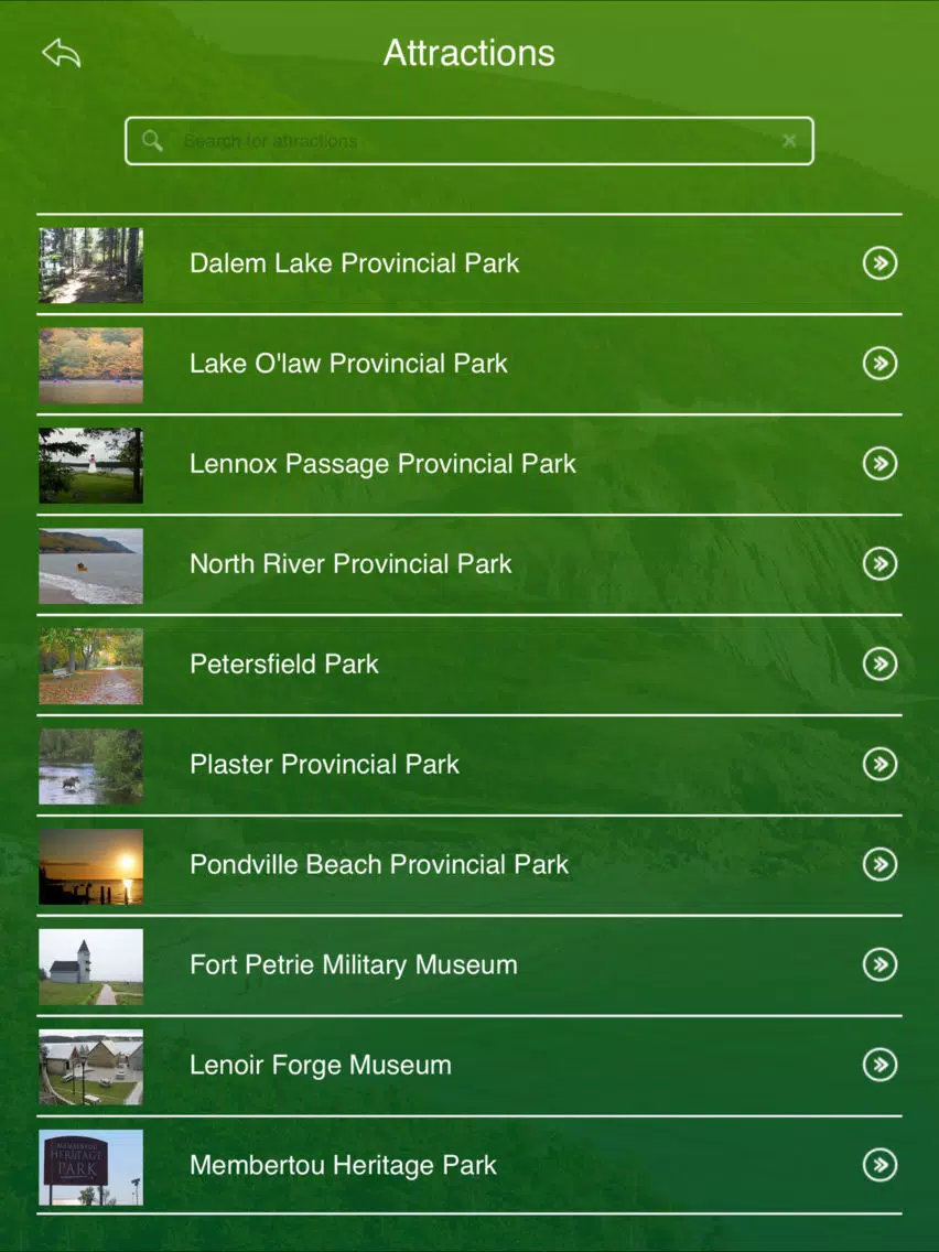 Cape Breton Highlands National Park Travel Guide iPad Screenshots