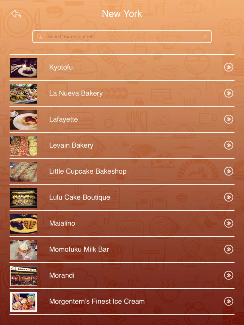 Great App for Unique Sweets iPad Screenshots