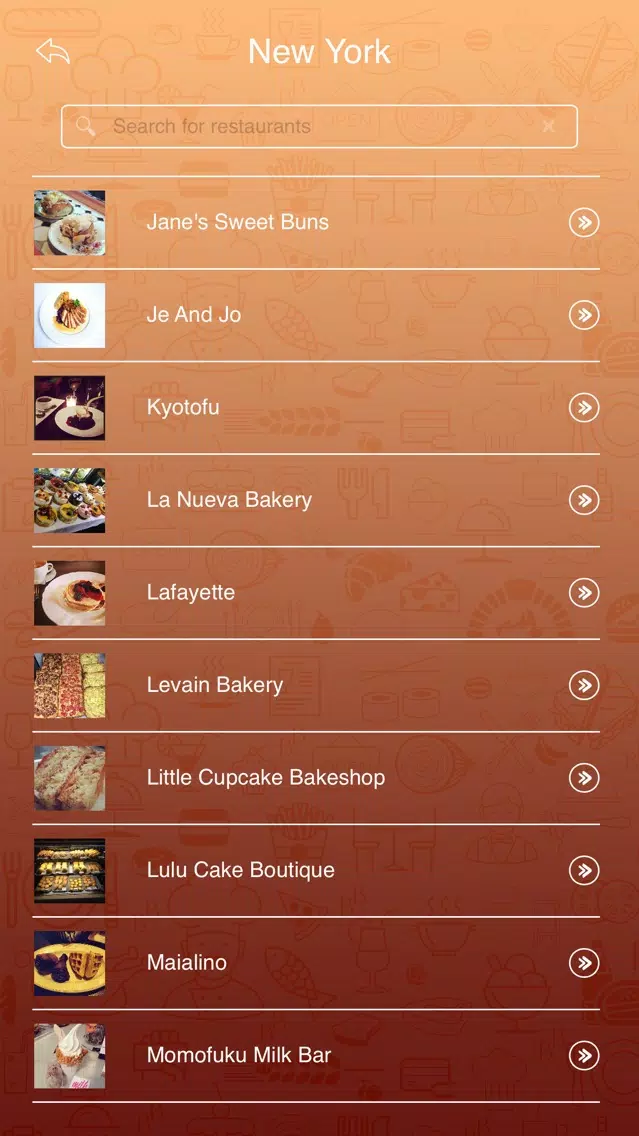Great App for Unique Sweets Screenshots