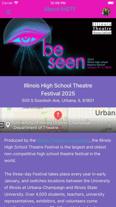 Illinois HS Theatre Fest 2025 Screenshots