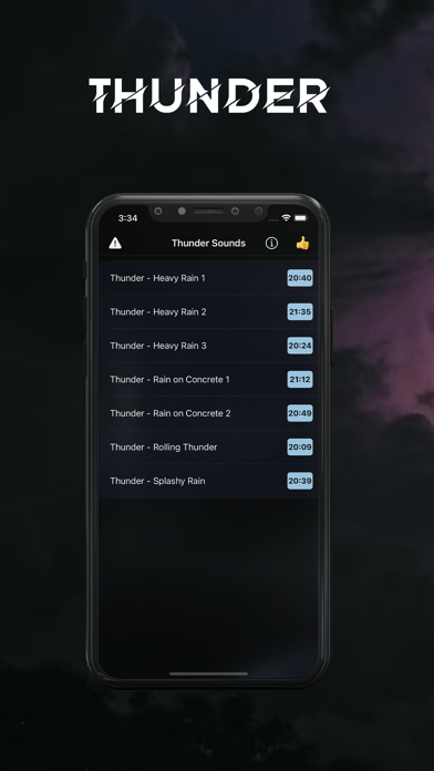 Thunder Sounds For Sleeping Screenshots