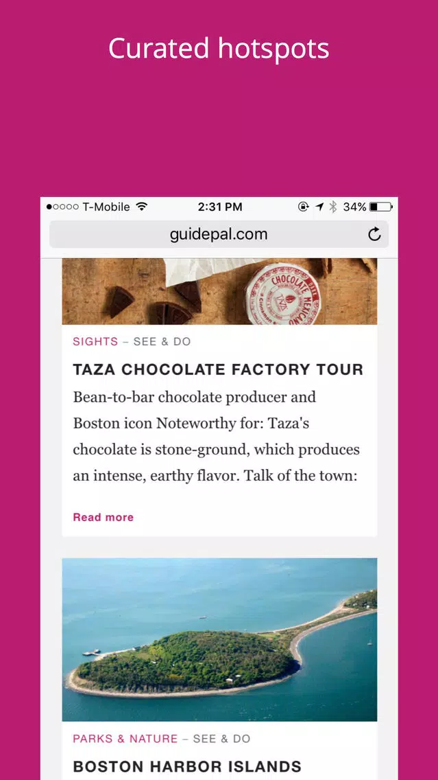 Boston City Travel Guide - GuidePal Screenshots