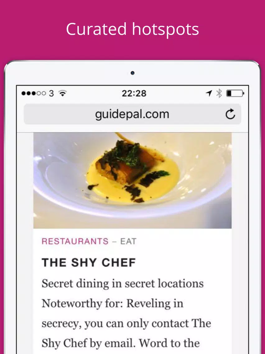 Paris City Travel Guide - GuidePal iPad Screenshots