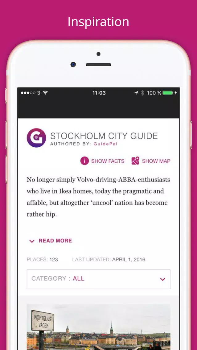 Stockholm City Travel Guide - GuidePal Screenshots