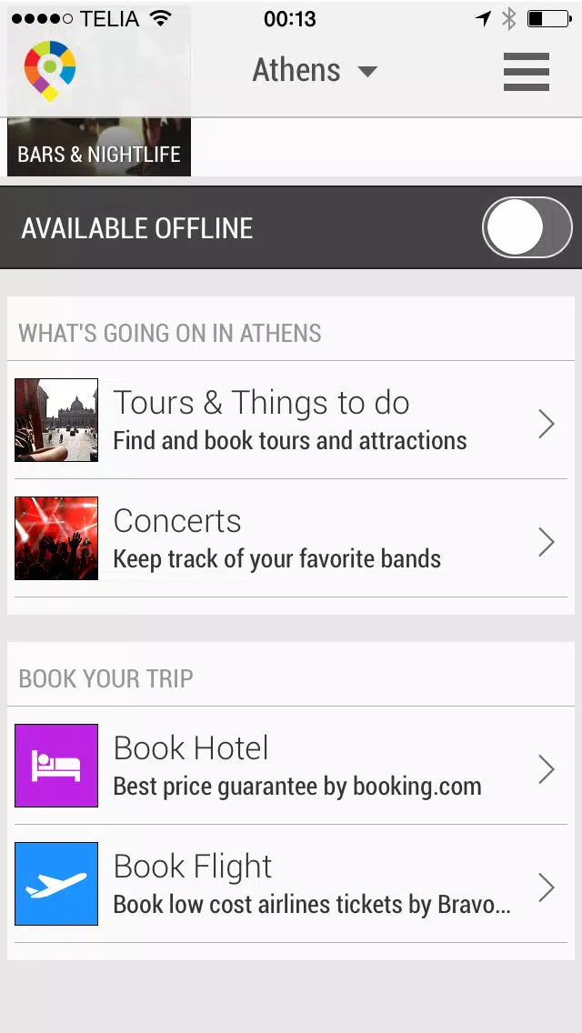 Athens City Travel Guide - GuidePal Screenshots