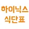 하이닉스 구내식단표