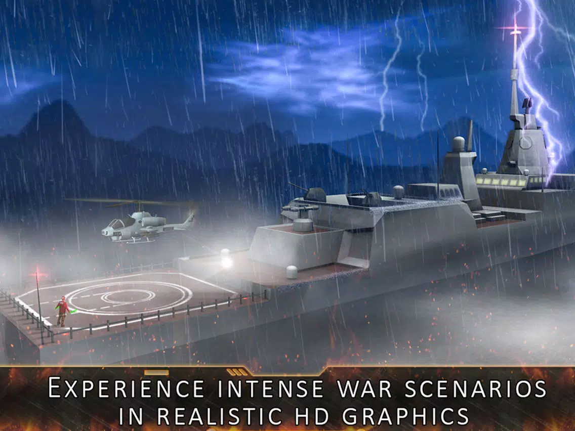 ภาพหน้าจอของ Helicopter Air Attack - #1 Military Helicopters Fighting and Shooting Game Free iPad 