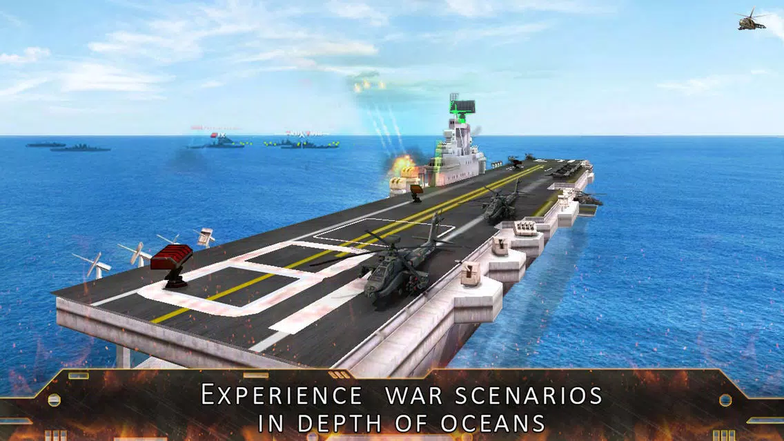 ภาพหน้าจอของ Helicopter Air Attack - #1 Military Helicopters Fighting and Shooting Game Free