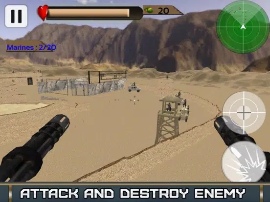 Captures d'écran de Helicopter Shoot Gunner 3D iPad 