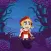 Red riding hood running