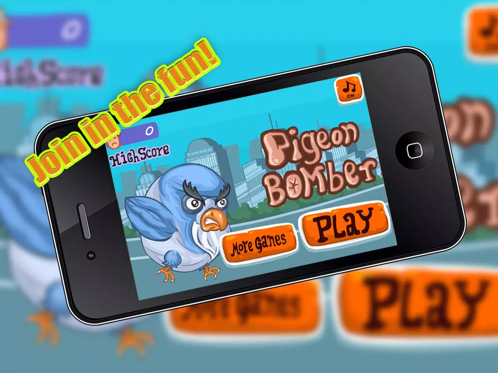 flappy pigeon bomber iPad  Screenshots
