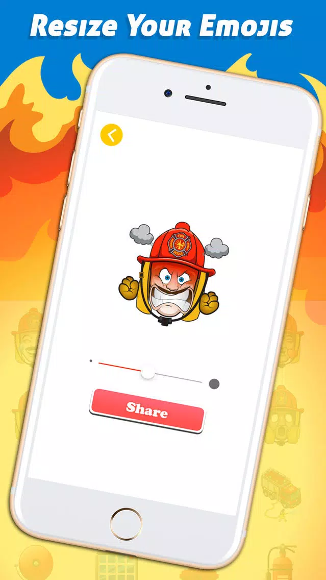 FirefighterMoji - Firefighter Emoji Keyboard Screenshots