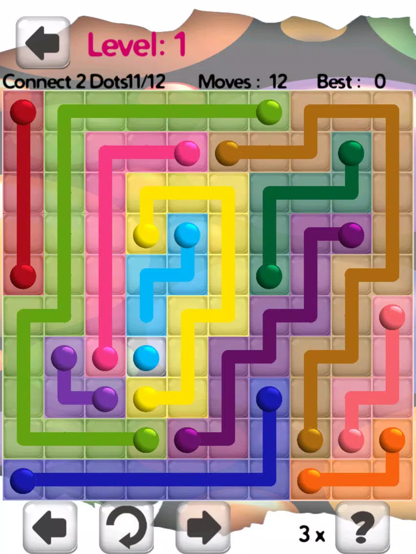 Connect 2 Dots - Match Candy Dot Colors iPad 应用截图