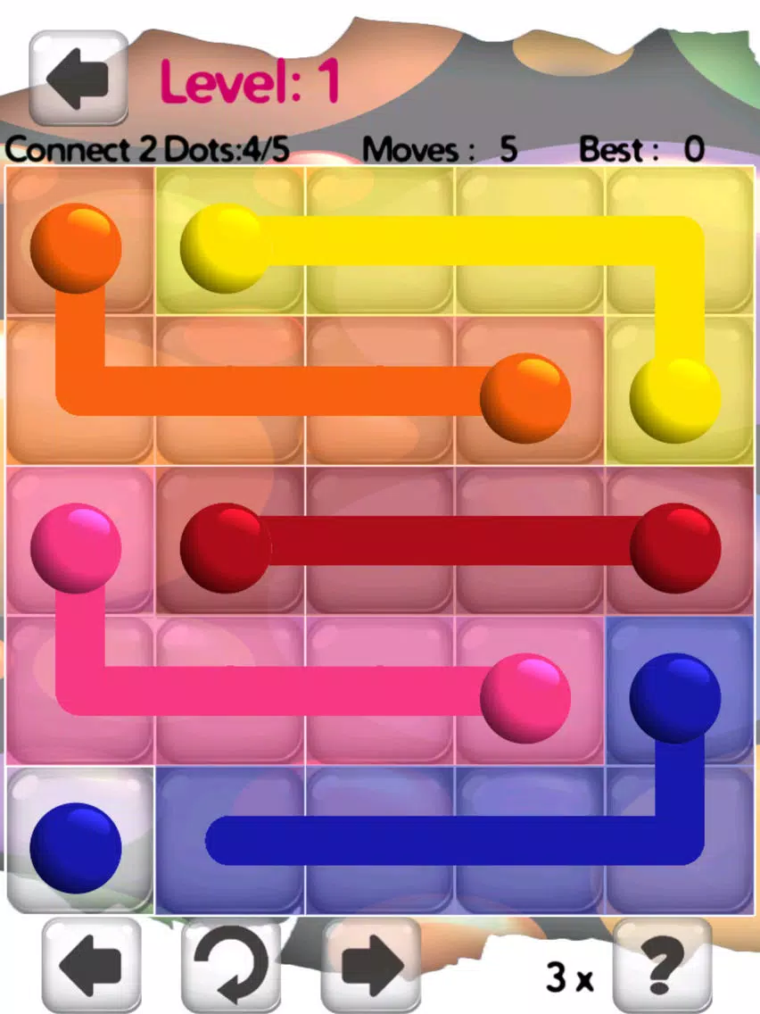 Connect 2 Dots - Match Candy Dot Colors iPad 应用截图