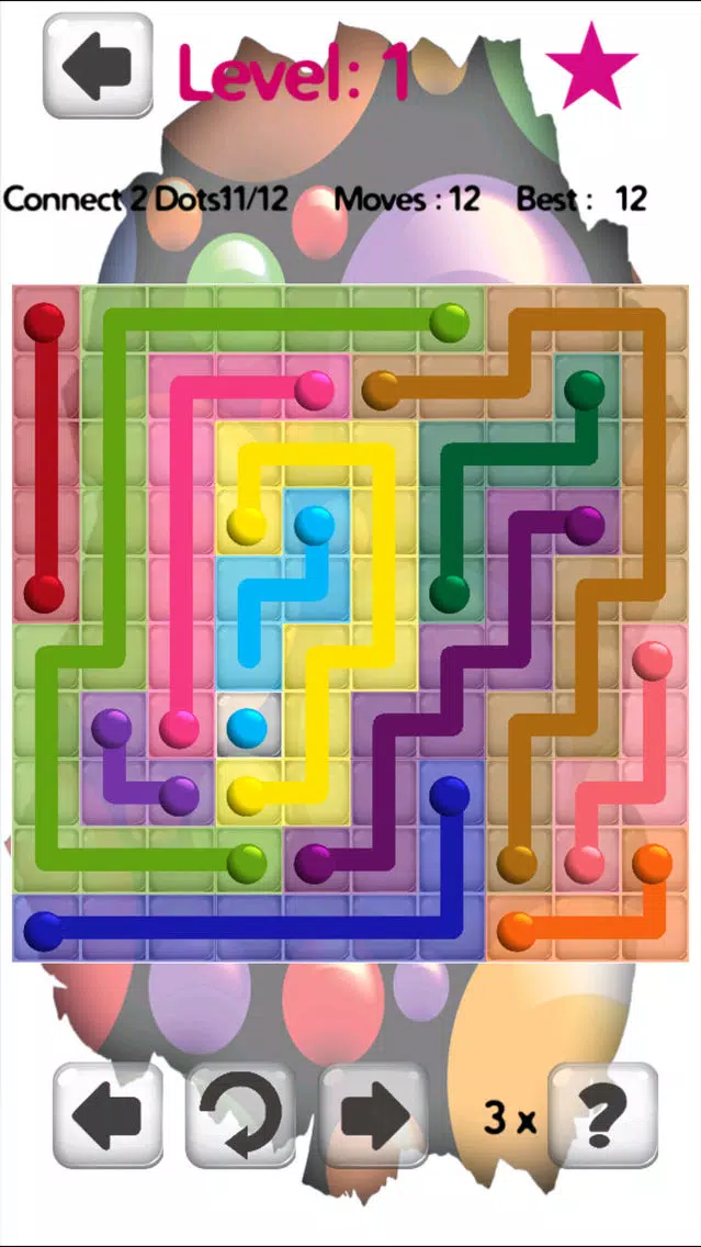 Connect 2 Dots - Match Candy Dot Colors应用截图