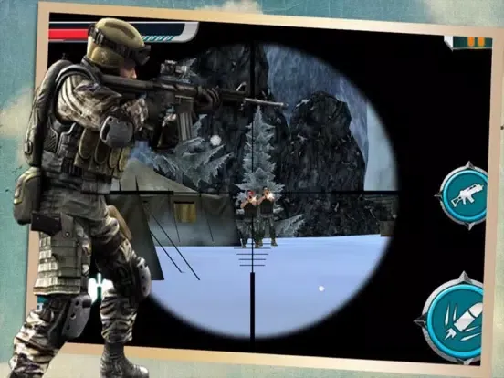 Sniper Combat Mission Rescue iPad  سکرین شاٹس