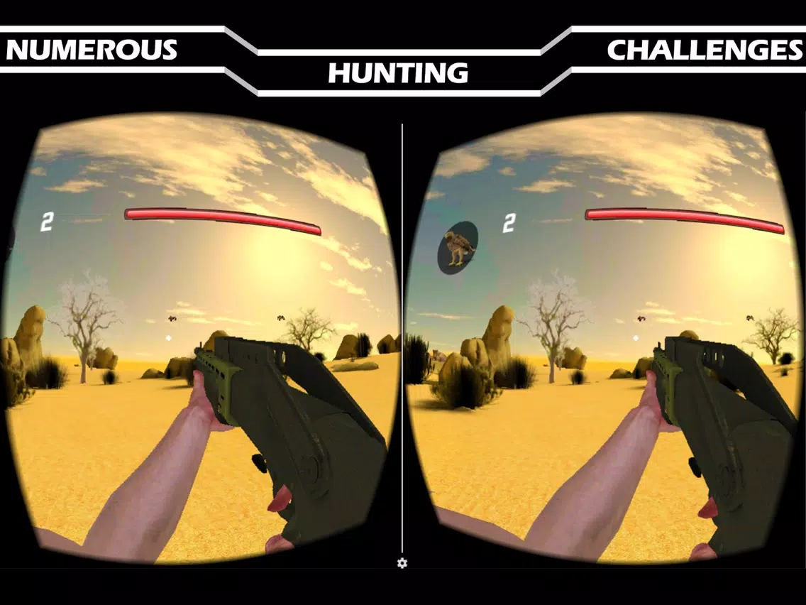 VR Falcon Hunter - Desert Shotgun Simulator 2016 iPad  Screenshots