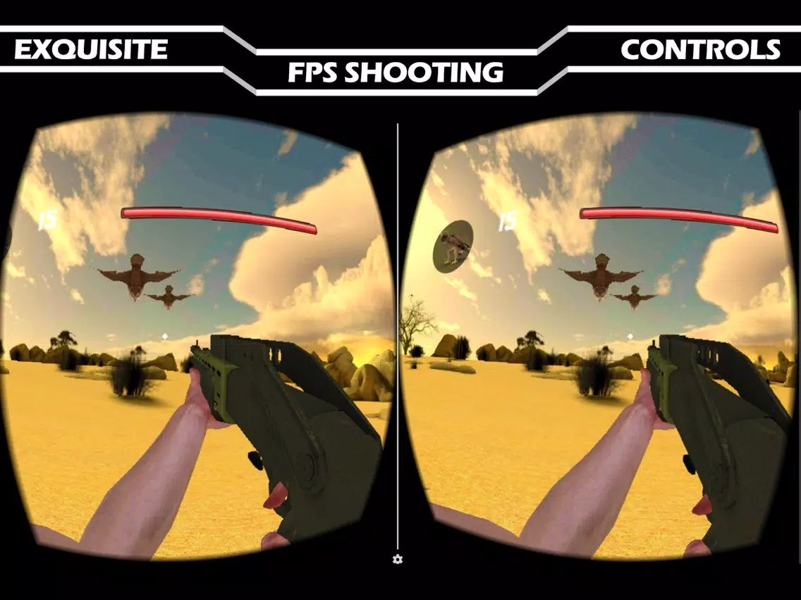 VR Falcon Hunter - Desert Shotgun Simulator 2016 iPad  Screenshots