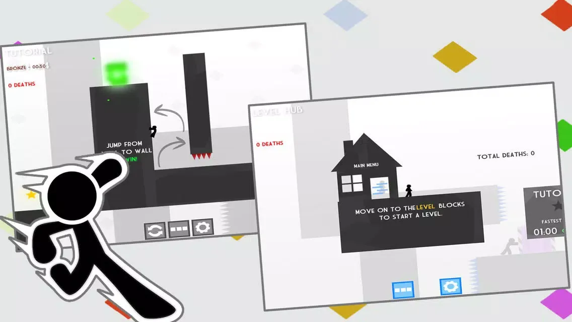 Stickman Adventure Run Screenshots