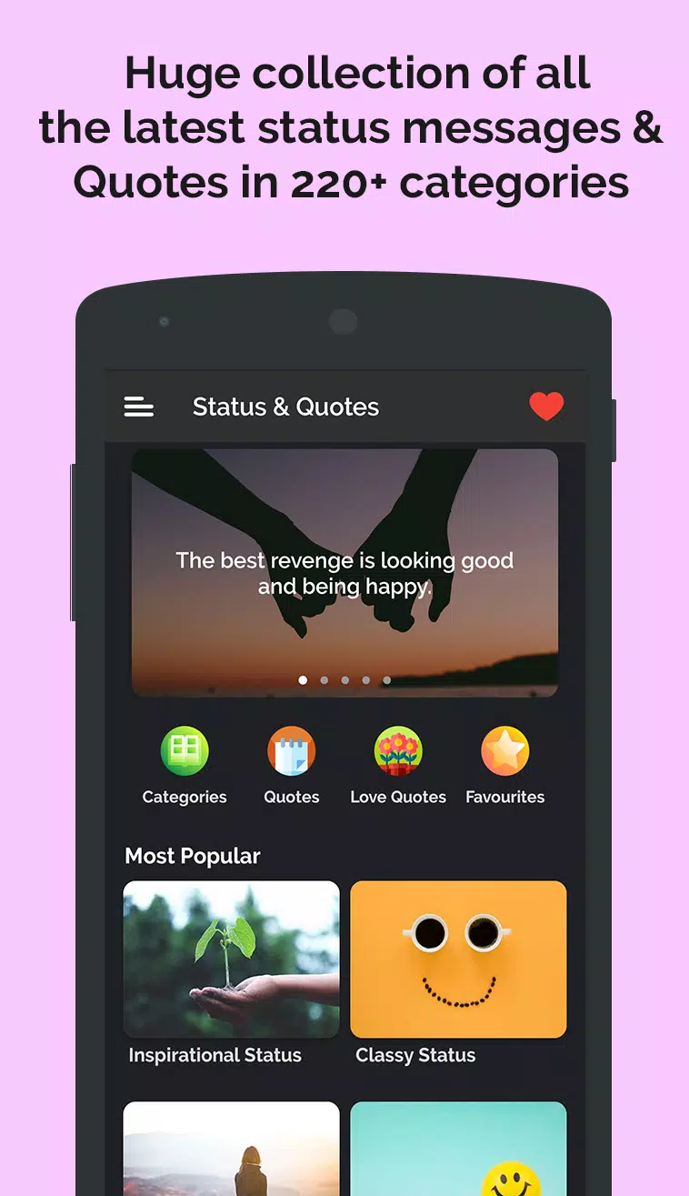 All Status Messages & Quotes Screenshots