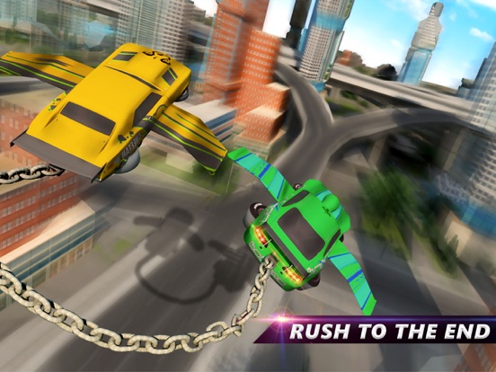 Flying Chain Car Air Wings iPad Screenshots