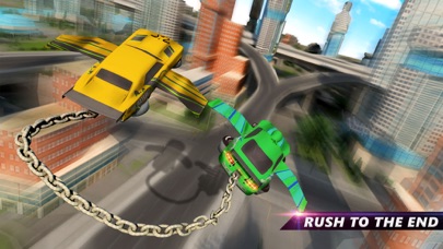 Flying Chain Car Air Wings Screenshots