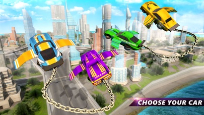 Flying Chain Car Air Wings Screenshots