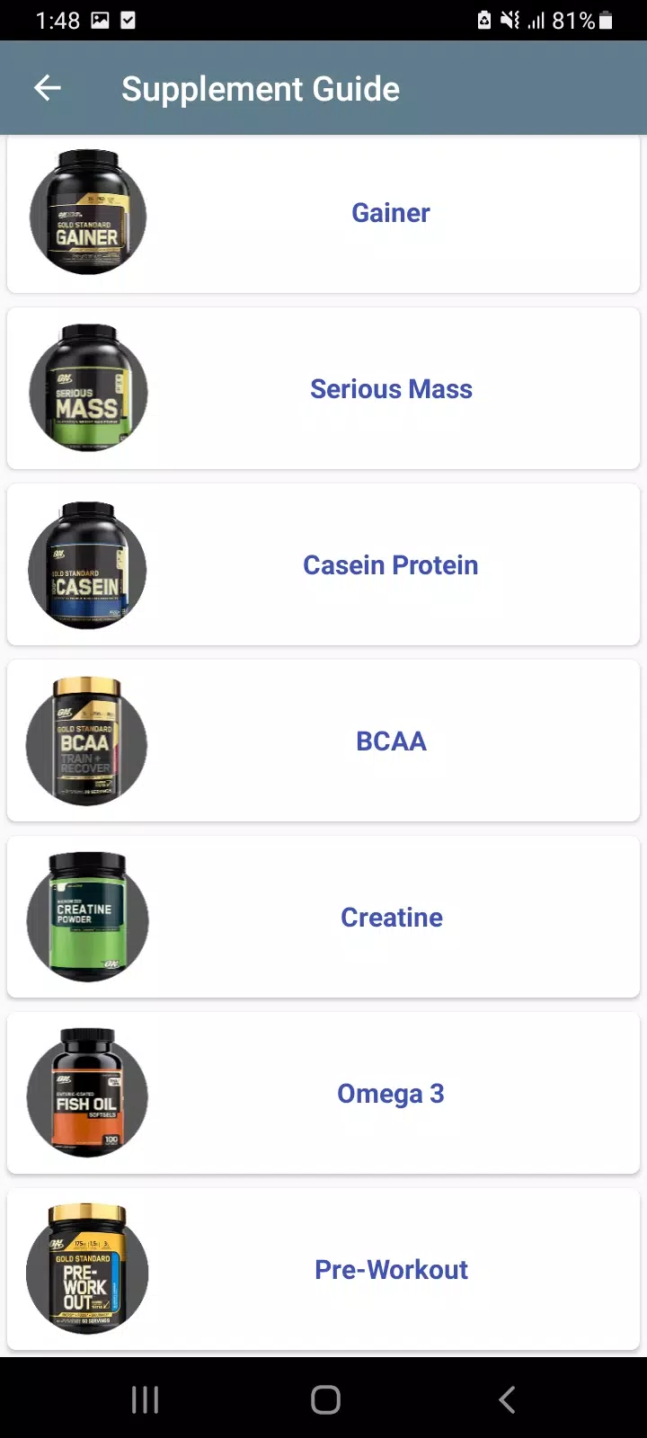 Gym Fitness-Workout Screenshots