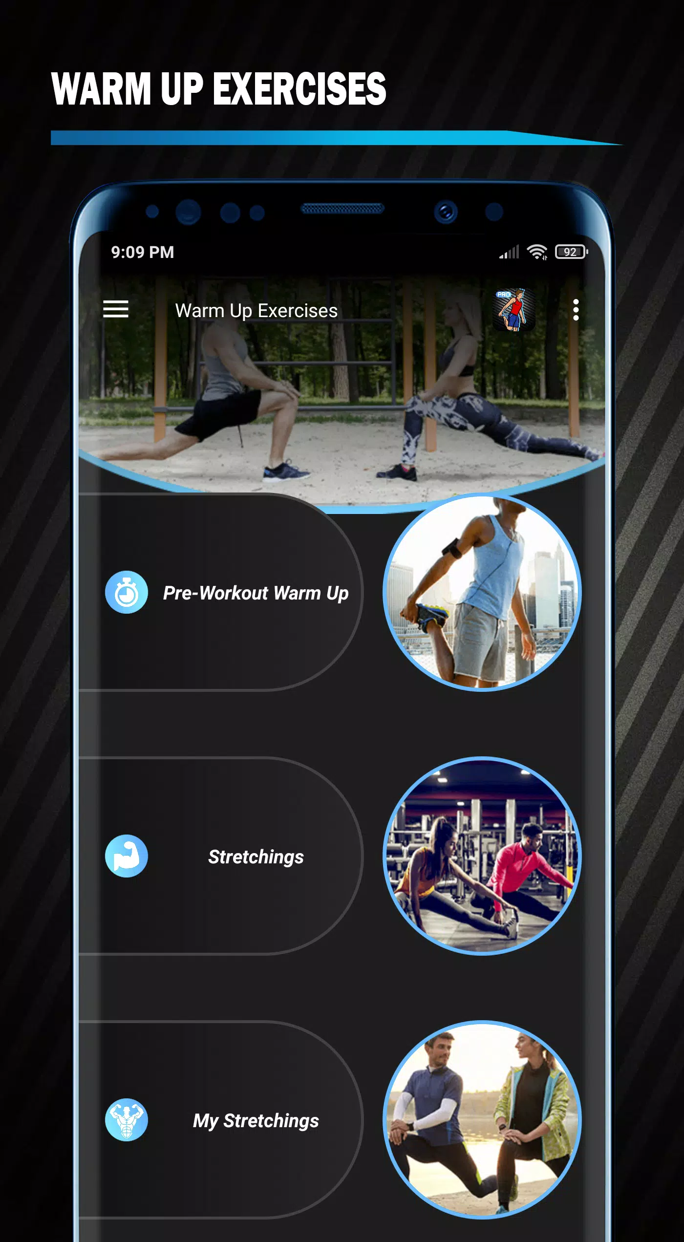 Warm Up Exercises Workout Screenshots