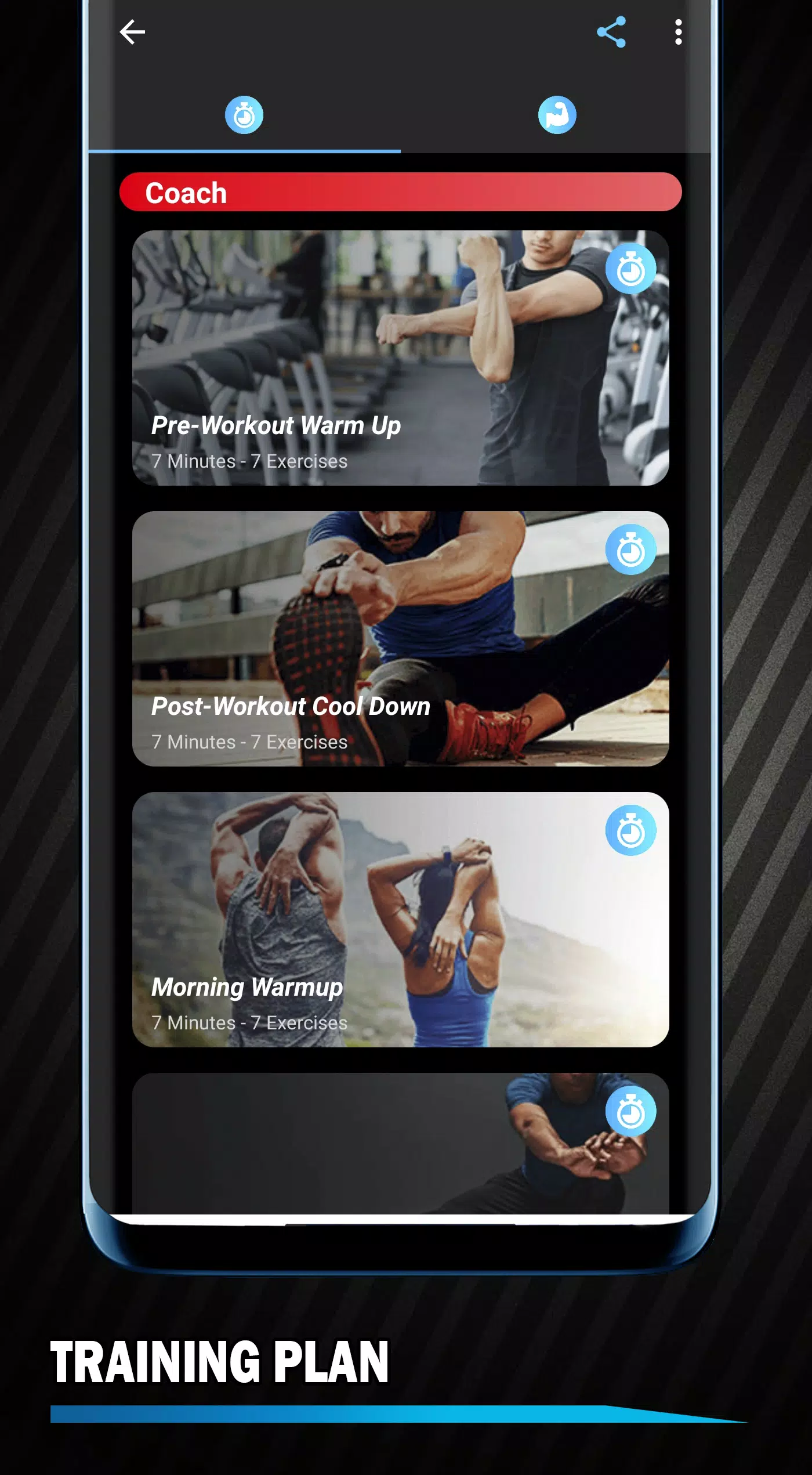 Warm Up Exercises Workout Screenshots