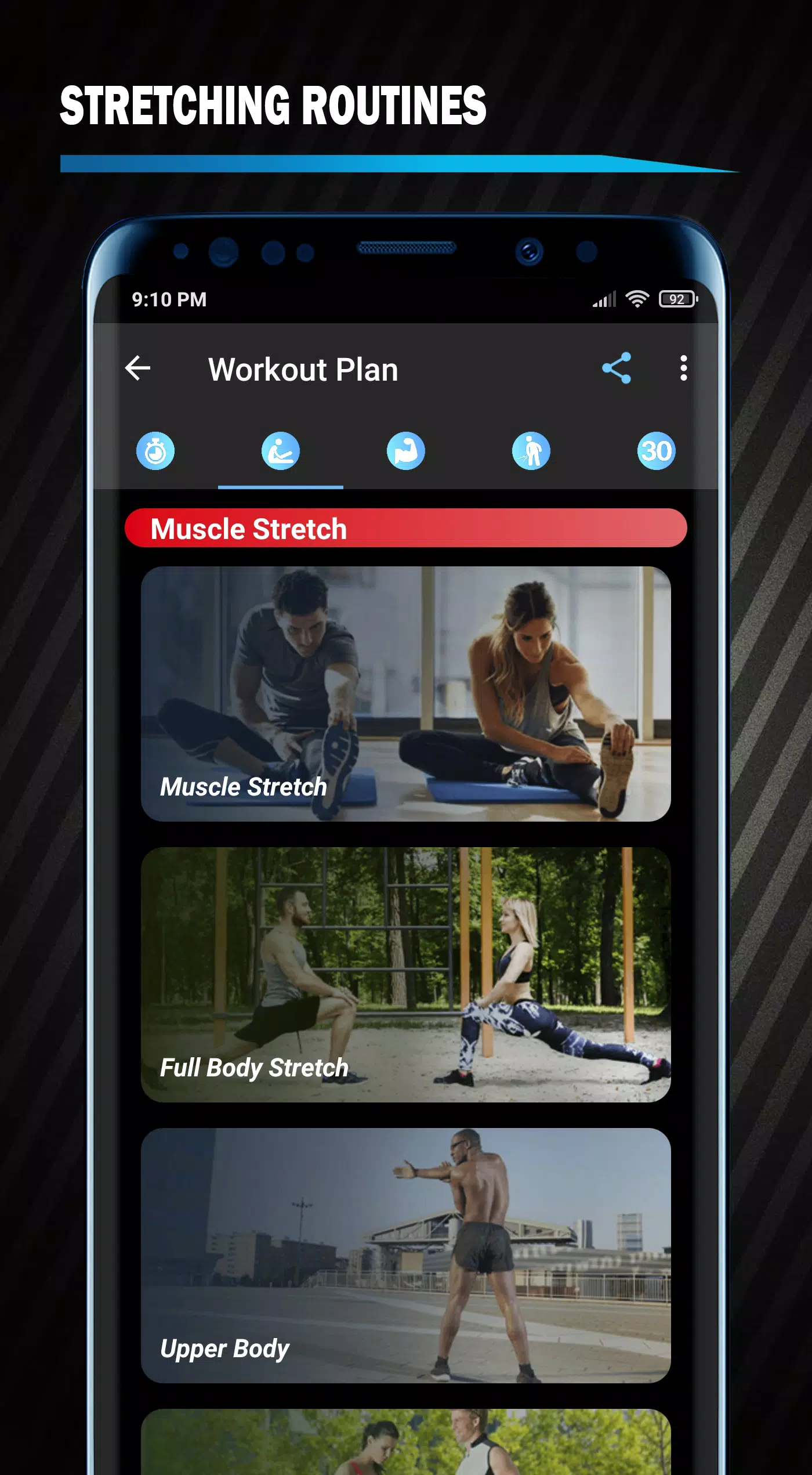Warm Up Exercises Workout Screenshots