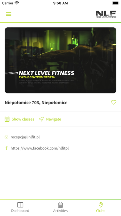 Next Level Fitness स्क्रीनशॉट