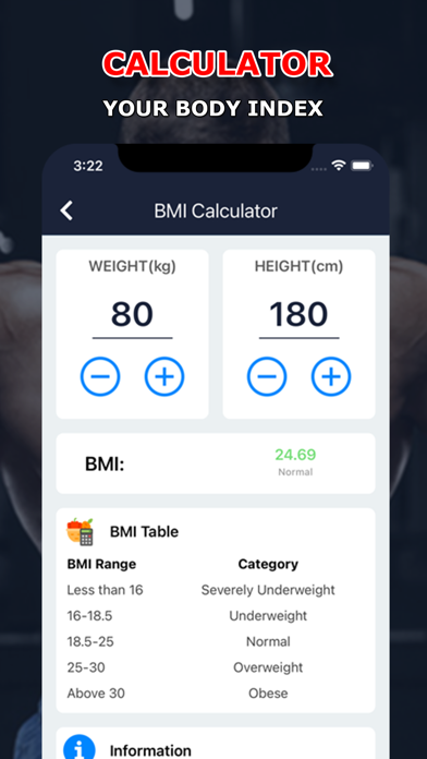 ภาพหน้าจอของ Fitness Coach: Fitness Planner