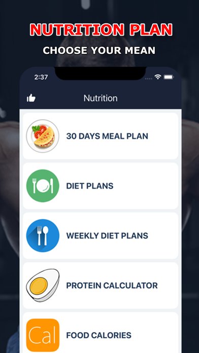 ภาพหน้าจอของ Fitness Coach: Fitness Planner