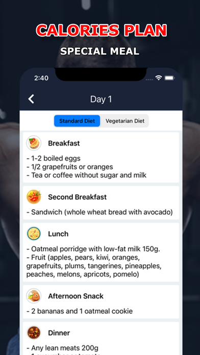 ภาพหน้าจอของ Fitness Coach: Fitness Planner