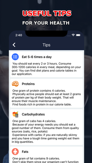 ภาพหน้าจอของ Fitness Coach: Fitness Planner