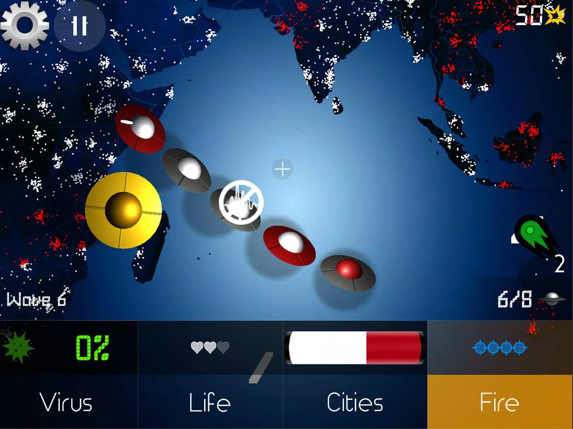 Capturas de pantalla de Earth Attacked! iPad 