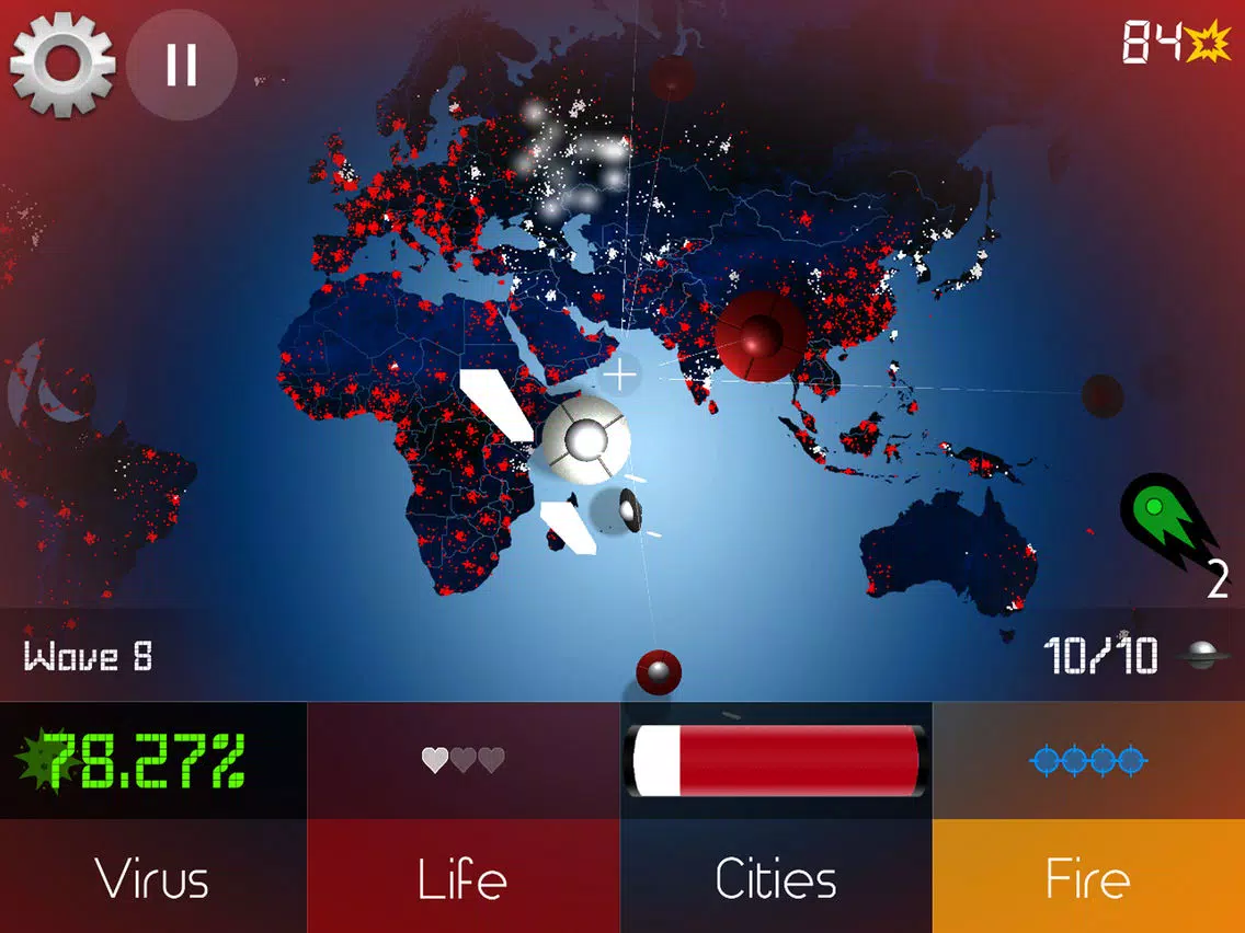 Capturas de pantalla de Earth Attacked! iPad 