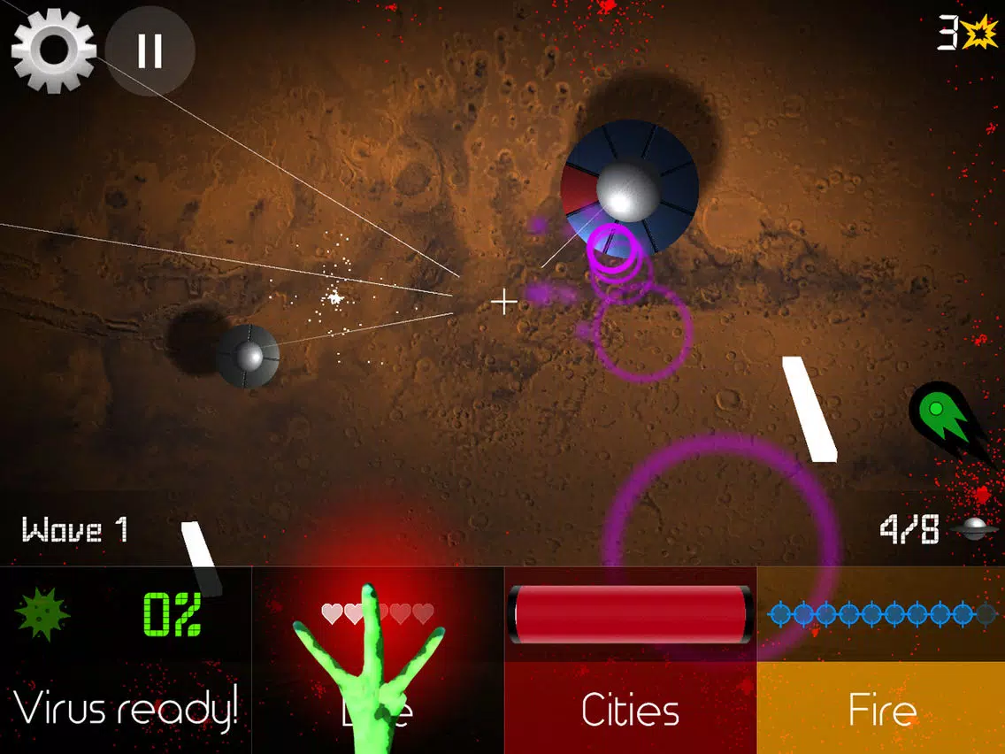 Capturas de pantalla de Earth Attacked! iPad 
