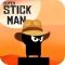 Super Stick Man Run- Free Ninja Hero Fruit Game