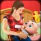 Pregnant Granny Baby Care Game