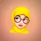 Hijab Girl Stickers